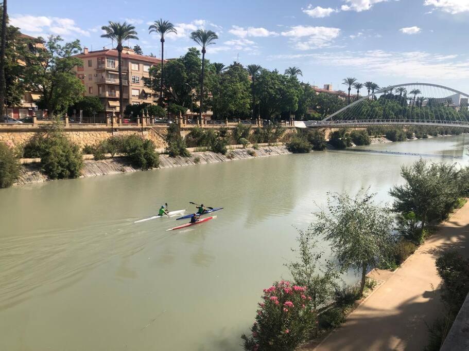 Apartamento Centrico Con Plaza De Garaje Y Piscina Appartement Murcia Buitenkant foto