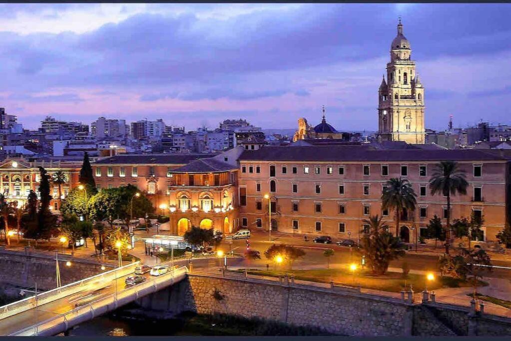 Apartamento Centrico Con Plaza De Garaje Y Piscina Appartement Murcia Buitenkant foto